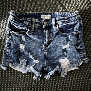 Altar’d State Medium / Dark Wash Denim Shorts